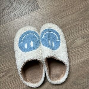 Cozy Smiley Slippers